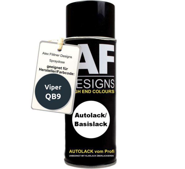 Für Viper QB9 Prowler Midnight Blue Pearl M Spraydose Basislack Sprühdose 400ml