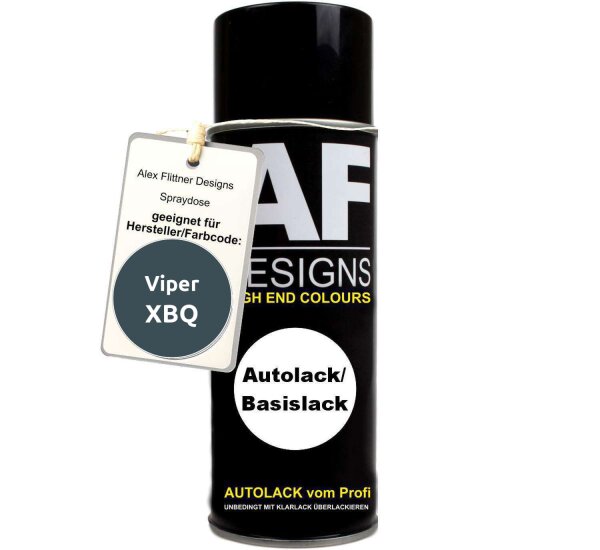 Für Viper XBQ Steel Blue Pearl Metallic Spraydose Basislack Sprühdose 400ml