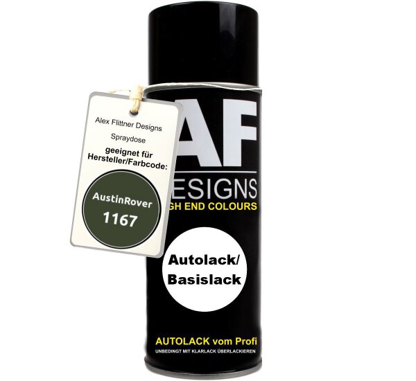 Für AustinRover 1167 Forestry Green Spraydose Basislack Sprühdose 400ml