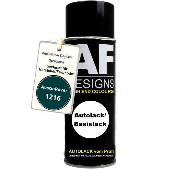 Für AustinRover 1216 Brit. Racing Green Metallic Spraydose Sprühdose 400ml