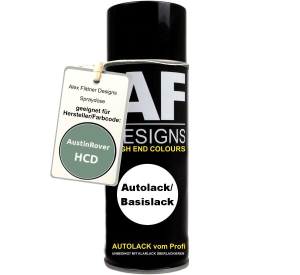 Für AustinRover HCD Pastel Green Spraydose Basislack Sprühdose 400ml
