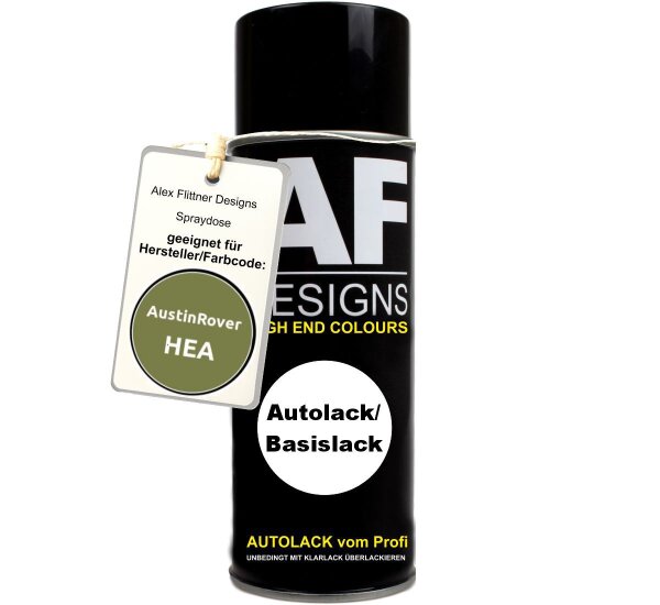 Für AustinRover HEA April Green Metallic Spraydose Basislack Sprühdose 400ml