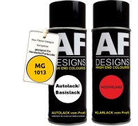 Autolack Spraydose Set  MG 1013 Aa Yellow Basislack...
