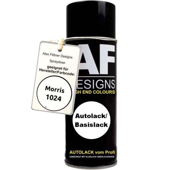 Für Morris 1024 Police White Spraydose Basislack Sprühdose 400ml