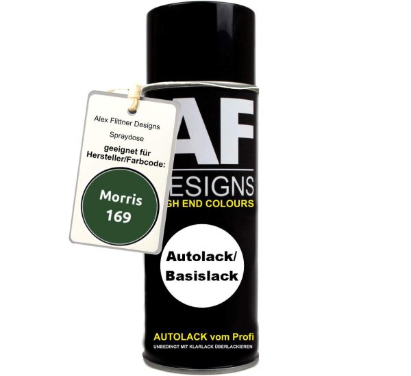 Für Morris 169 Brooklands Green Spraydose Basislack Sprühdose 400ml