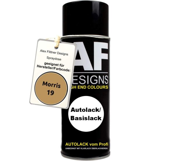 Für Morris 19 New White Spraydose Basislack Sprühdose 400ml