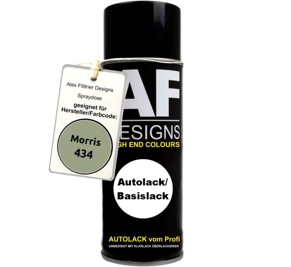 Für Morris 434 Sylvan Green Metallic Spraydose Basislack Sprühdose 400ml