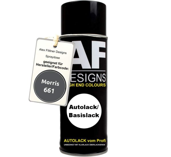 Für Morris 661 Sabre Grey Metallic Spraydose Basislack Sprühdose 400ml
