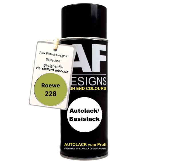 Für Roewe 228 Green Applejack Spraydose Basislack Sprühdose 400ml