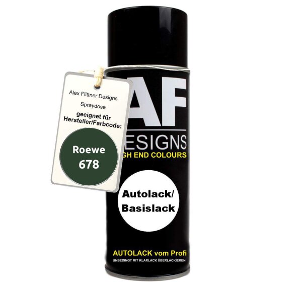 Für Roewe 678 Cameron Green Spraydose Basislack Sprühdose 400ml