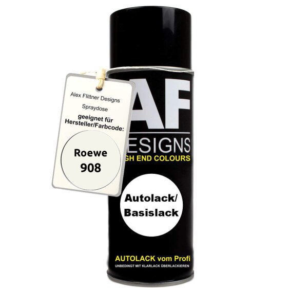 Für Roewe 908 White Diamond Spraydose Basislack Sprühdose 400ml