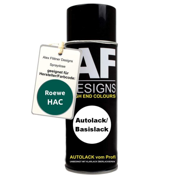 Für Roewe HAC Emerald Spraydose Basislack Sprühdose 400ml