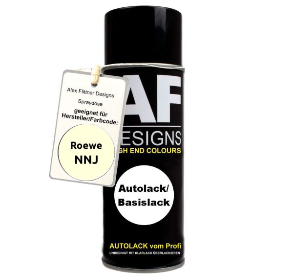 Für Roewe NNJ Buttermilk Spraydose Basislack Sprühdose 400ml