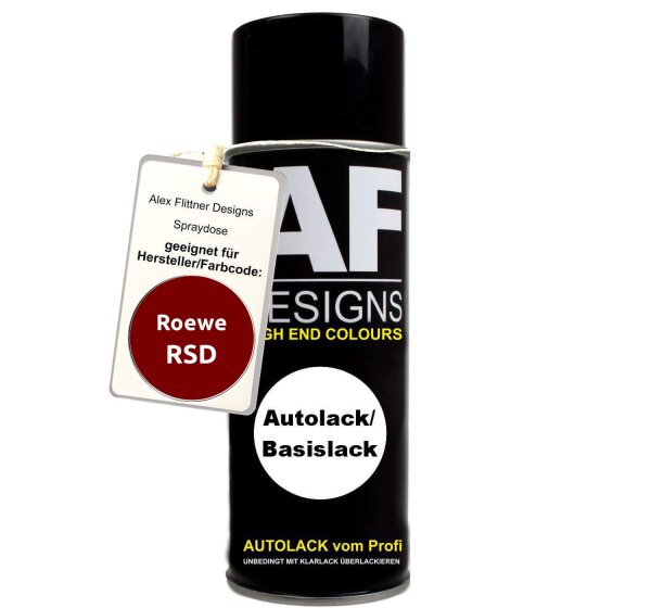 Für Roewe RSD Red Pearl Spraydose Basislack Sprühdose 400ml