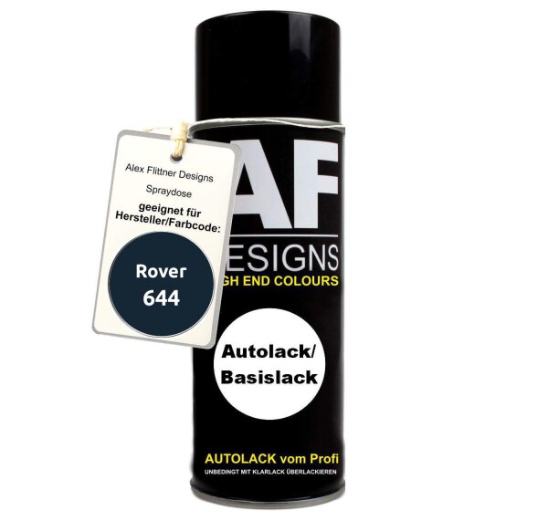 Für Rover 644 Royal Blue Pearl Spraydose Basislack Sprühdose 400ml