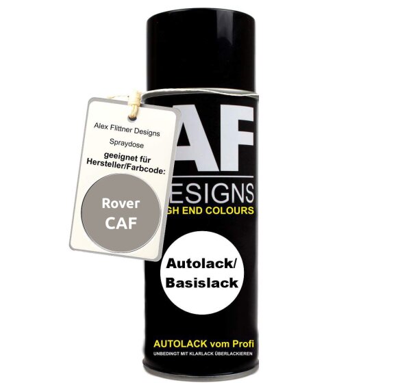 Für Rover CAF Platinum Silver Metallic Spraydose Basislack Sprühdose 400ml
