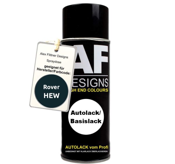 Für Rover HEW Arden Green Metallic Spraydose Basislack Sprühdose 400ml