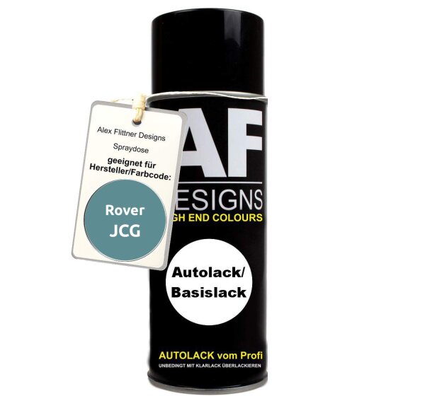 Für Rover JCG Persian Aqua Metallic Spraydose Basislack Sprühdose 400ml