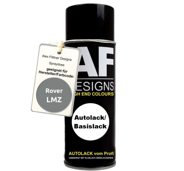 Für Rover LMZ Steel Grey Metallic Spraydose Basislack Sprühdose 400ml