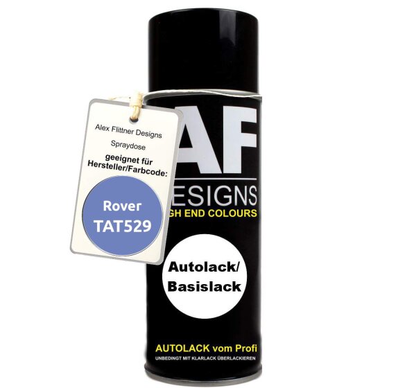 Für Rover TAT529 Amethyst Blue Metallic Spraydose Basislack Sprühdose 400ml