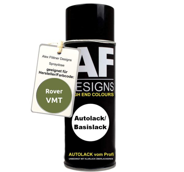 Für Rover VMT Verde Moos Metallic Spraydose Basislack Sprühdose 400ml