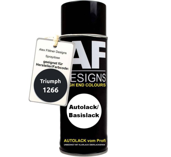 Für Triumph 1266 Anthracite Metallic Spraydose Basislack Sprühdose 400ml