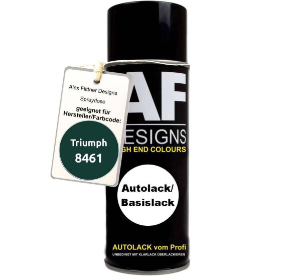 Für Triumph 8461 British Racing Green Spraydose Basislack Sprühdose 400ml