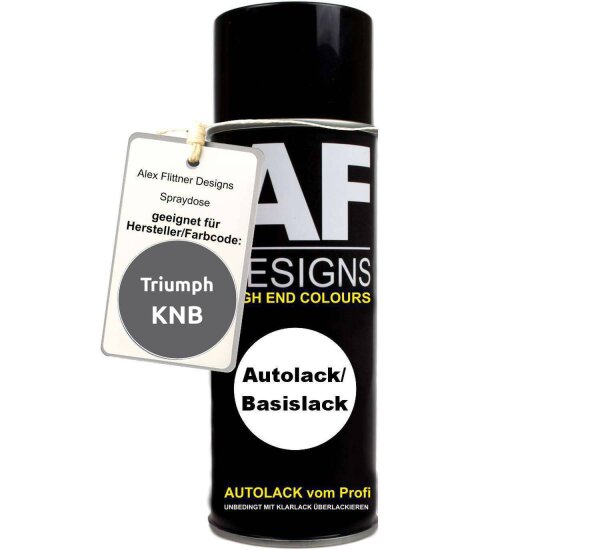 Für Triumph KNB Granite Purple Metallic Spraydose Basislack Sprühdose 400ml