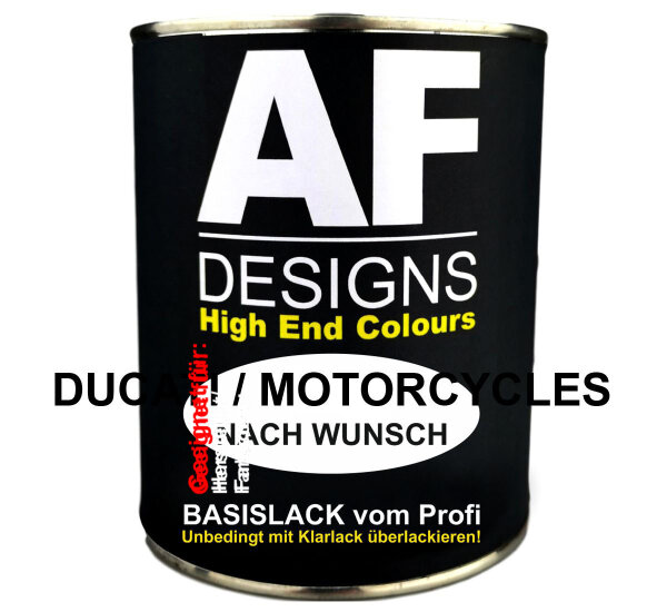 1L Autolack für DUCATI / MOTORCYCLES nach Wunsch Autolack Metallic Pearl Xirallic