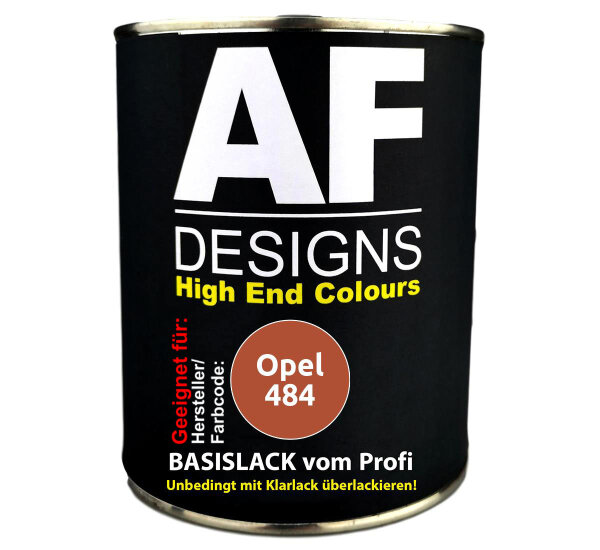 1L Autolack für Opel 484 Apache Metallic Autolack Spritzfertig