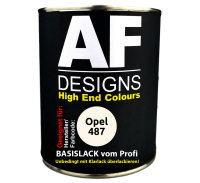 1L Autolack für Opel 487 Coloradoweiss Autolack...