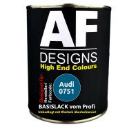 1L Autolack für Audi 0751 Azul Fun Metallic...