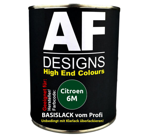 1L Autolack für Citroen 6M Vert Intensive Nacre Metallic  Autolack Spritzfertig