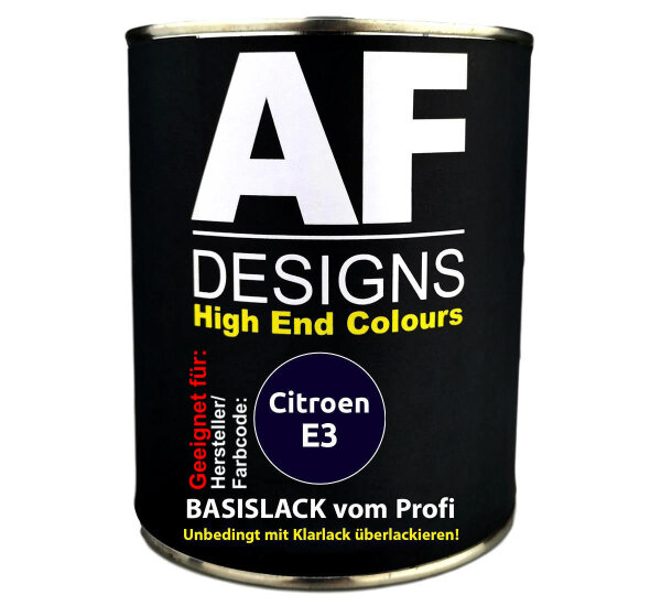 1L Autolack für Citroen E3 Noctambule Nacre  Autolack Spritzfertig