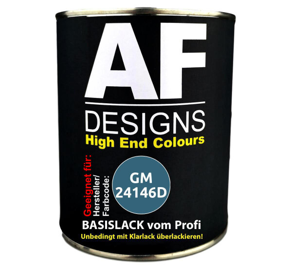 1L Autolack für GeneralMotors 24146D Opal Blue  Autolack Spritzfertig