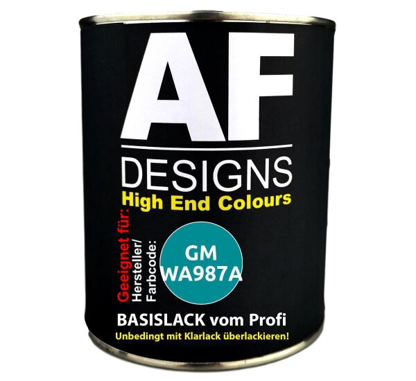 1L Autolack für GeneralMotors WA987A Polynesian Metallic  Autolack Spritzfertig