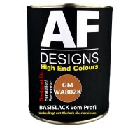 1L Autolack für GeneralMotors WA802K Sunburst Orange Perl Metallic  Autolack Spritzfertig