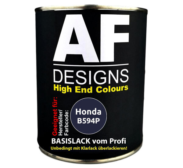 1L Autolack für Honda B594P Morpho Blue Perl  Autolack Spritzfertig