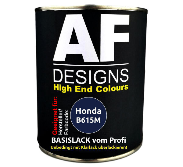 1L Autolack für Honda B615M Deep Aurora Blue Perl Metallic  Autolack Spritzfertig