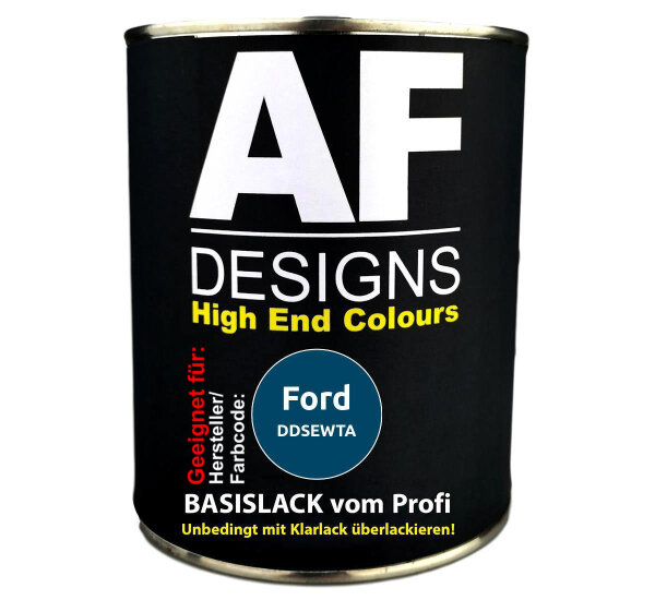 1L Autolack für Ford DDSEWTA Blue Candy Metallic  Autolack Spritzfertig