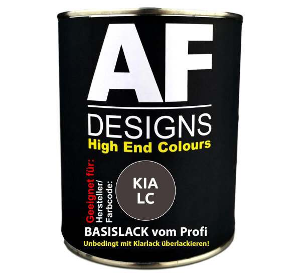 1L Autolack für KIA LC Light Graphite Metallic  Autolack Spritzfertig