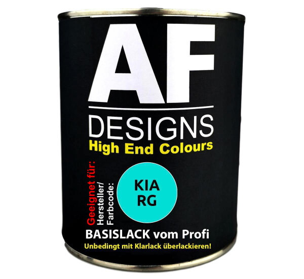 1L Autolack für KIA RG Royal Green  Autolack Spritzfertig
