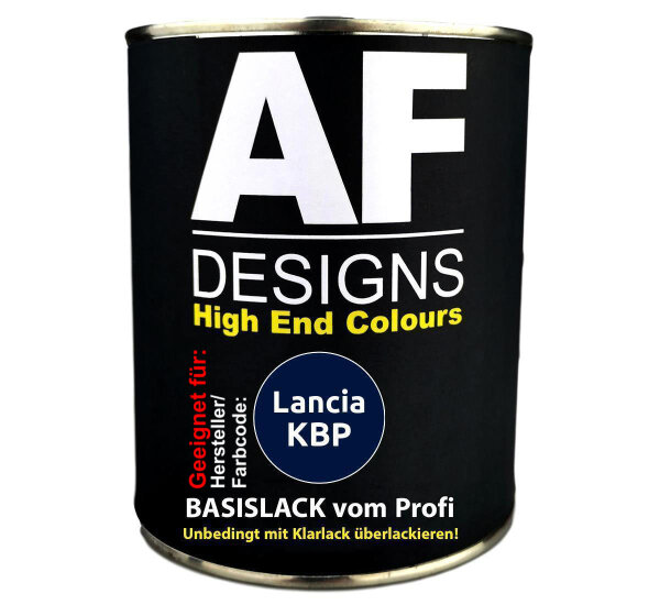 1L Autolack für Lancia KBP Blue Perl  Autolack Spritzfertig