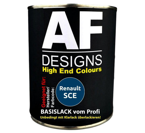1L Autolack für Renault SCE Sonic Blue Peael  Autolack Spritzfertig