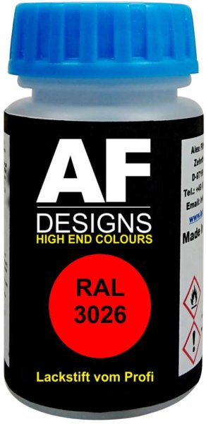 RAL3026 Leuchthellrot